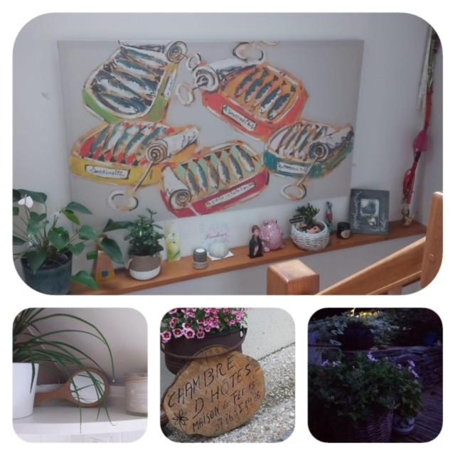 La Maison Des Fleurs Scrignac Esterno foto